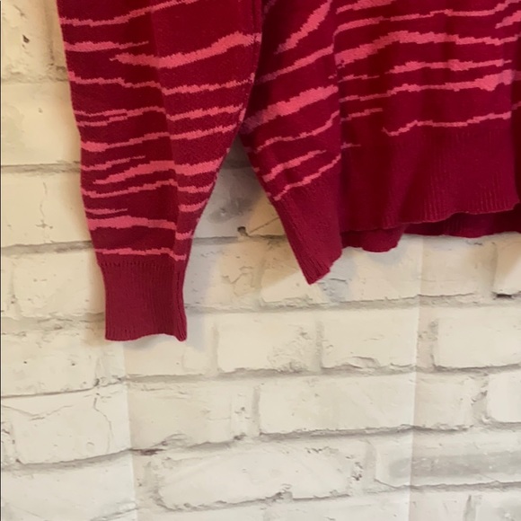 NWT Free Press zebra striped sweater - Picture 6 of 7